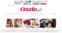 Desktop Screenshot of claudia.pl