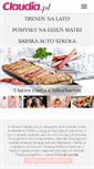 Mobile Screenshot of claudia.pl